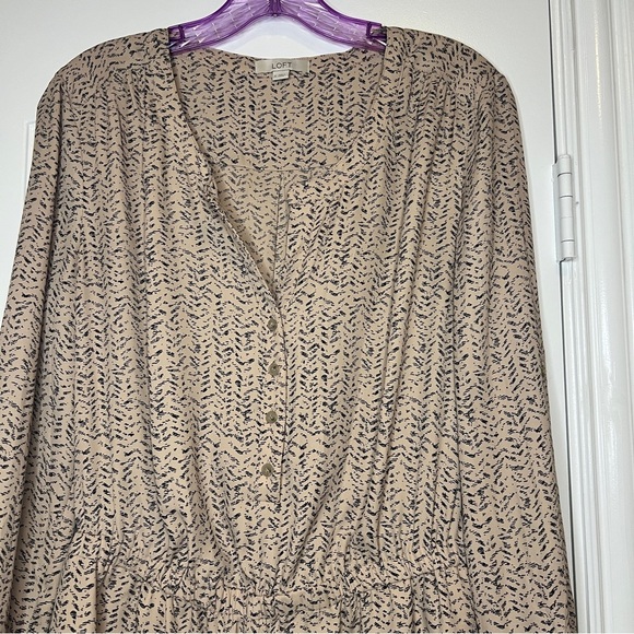 Loft women’s long sleeve romper size Small - Picture 3 of 7